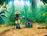 Playmobil Dinos Τρικεράτοπες Και Εξερευνητής (71821)