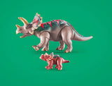 Playmobil Dinos Τρικεράτοπες Και Εξερευνητής (71821)