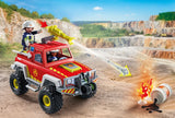 Playmobil Action Heroes Πυροσβεστικό Όχημα 4Χ4 (71824)