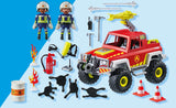 Playmobil Action Heroes Πυροσβεστικό Όχημα 4Χ4 (71824)