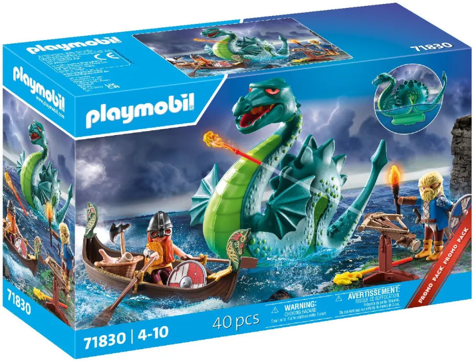Playmobil Πολεμιστές Βίκινγκς Και Θαλάσσιο Τέρας (71830) - Fun Planet