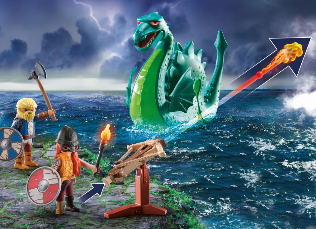 Playmobil Πολεμιστές Βίκινγκς Και Θαλάσσιο Τέρας (71830) - Fun Planet