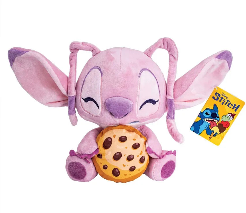 Λούτρινο Disney Lilo & Stitch Angel με Μπισκότο 25εκ (1607-01734) - Fun Planet