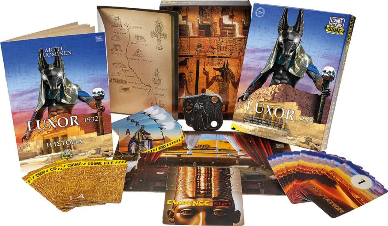 AS Games Επιτραπέζιο Παιχνίδι Crime Scene Luxor 1932 (1040-21707) - Fun Planet