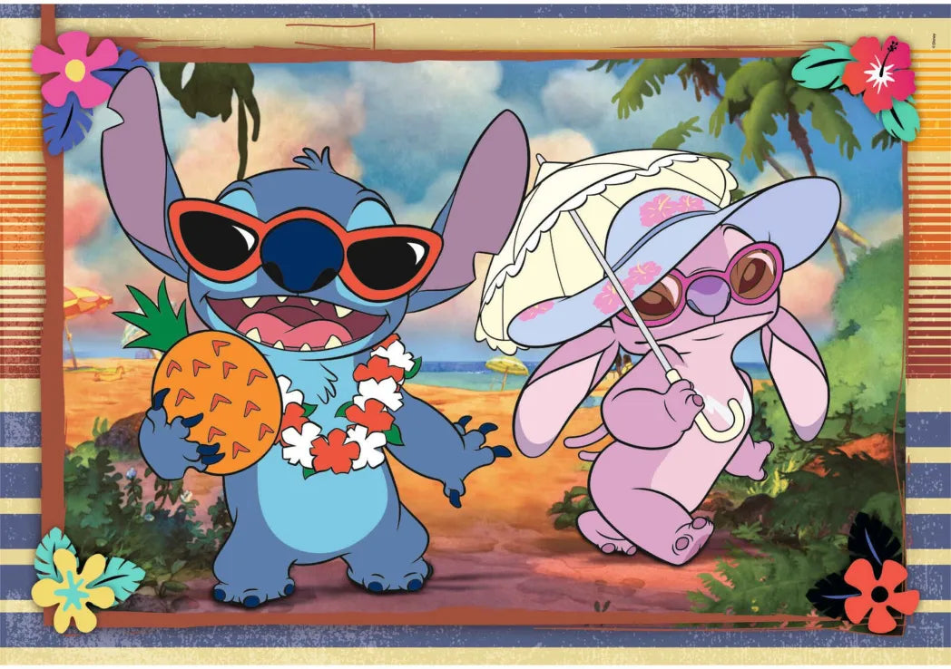 Clementoni Παζλ 2X60 Special Color Disney Stitch (1200-24822) - Fun Planet