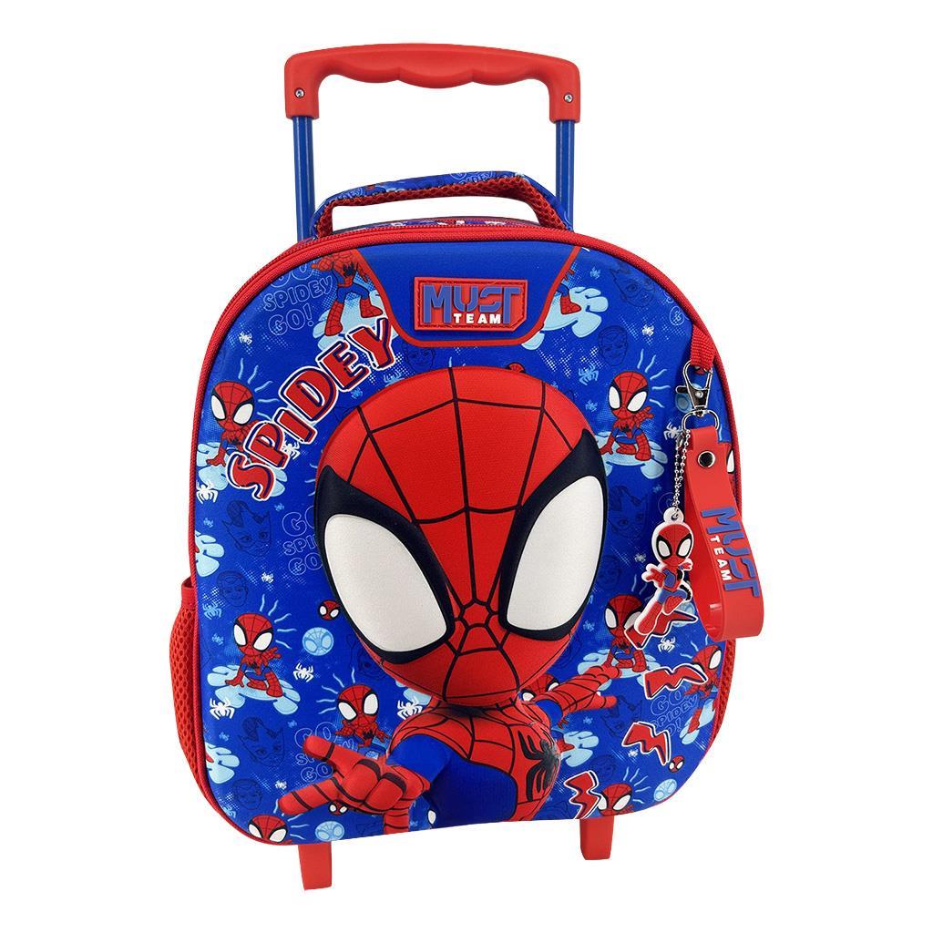Toddler Trolley School Bag 27x10x31cm 2 Compartments Lilo &amp; Stitch Must (564496) 
