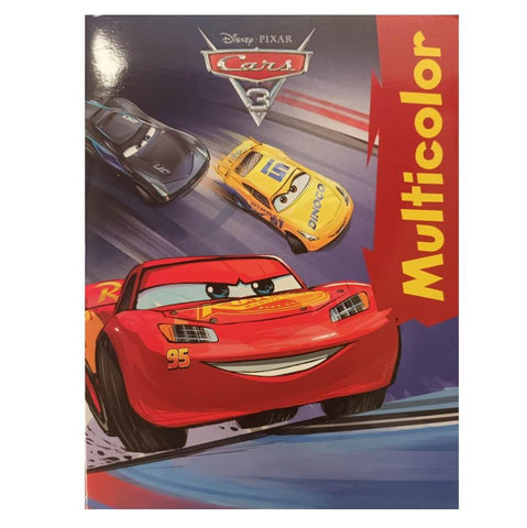 Disney Cars Βιβλίο Ζωγραφικής Multicolor Α4 με 32 Σελίδες Χρωματισμού (598457) - Fun Planet