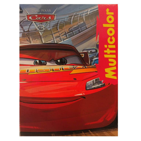 Disney Cars Βιβλίο Ζωγραφικής Multicolor Α4 με 32 Σελίδες Χρωματισμού (598462) - Fun Planet