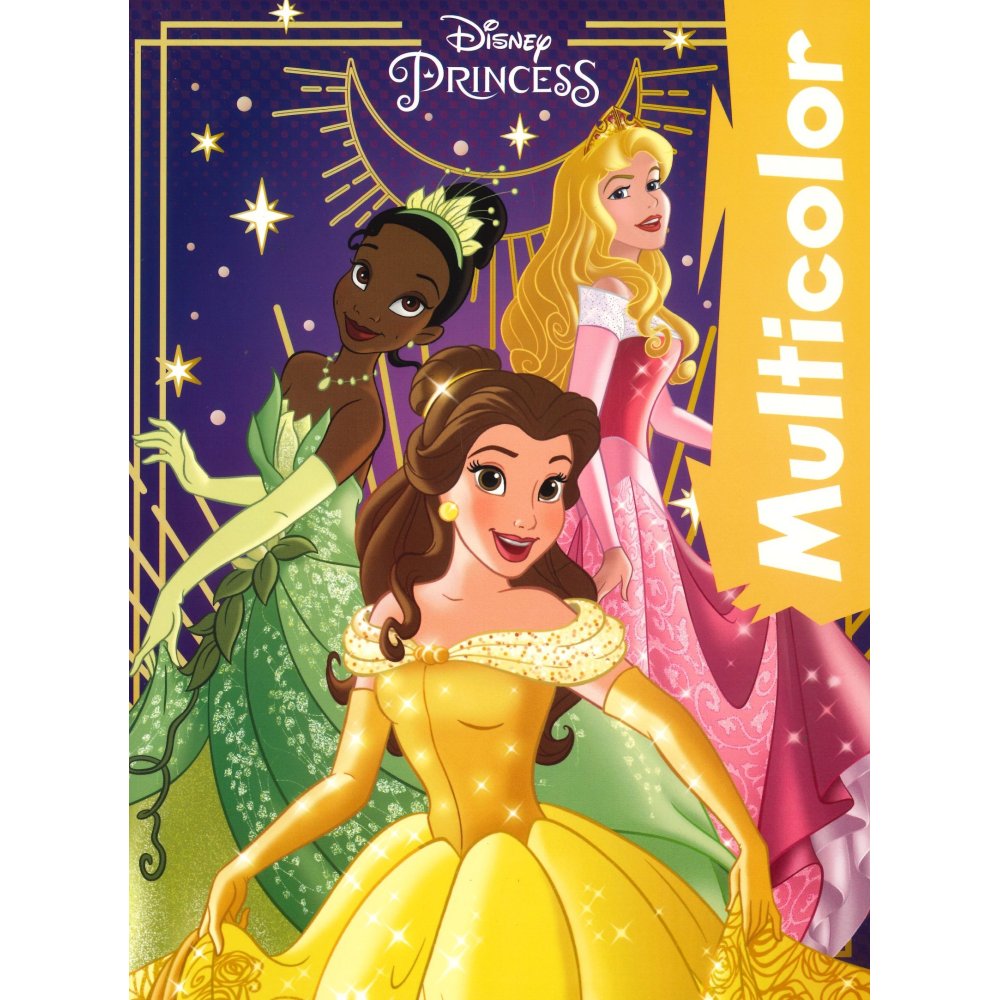 Disney Princess Βιβλίο Ζωγραφικής Multicolor Α4 με 32 Σελίδες Χρωματισμού (400185) - Fun Planet