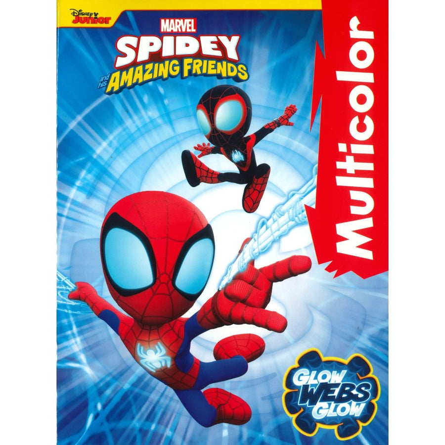 Spidey And His Amazing Friends Βιβλίο Ζωγραφικής Multicolor Α4 με 32 Σελίδες Χρωματισμού (400190) - Fun Planet