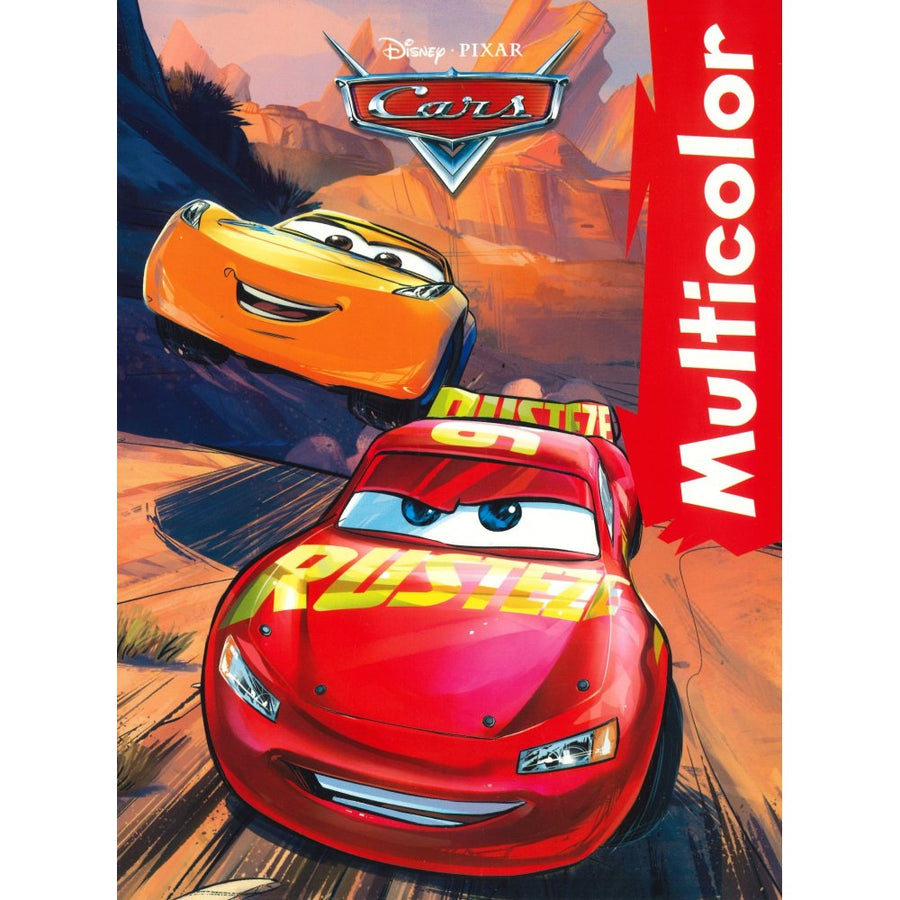 Disney Cars Βιβλίο Ζωγραφικής Multicolor Α4 με 32 Σελίδες Χρωματισμού (400193)