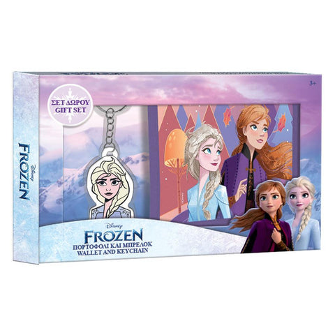 Πορτοφόλι με Μπρελόκ Σετ Δώρου 20x12εκ Frozen (564204) - Fun Planet