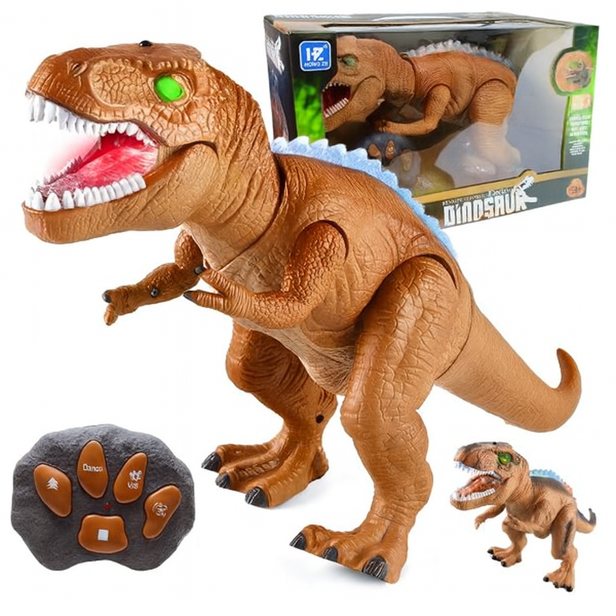 Τηλεκατευθυνόμενος Δεινόσαυρος T-Rex Τυρανόσαυρος με Φώτα και Ήχους (5161) - Fun Planet