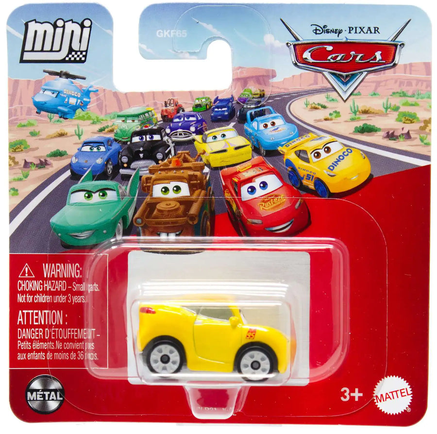 Disney Pixar Cars Metal Mini Racers Cruz Ramirez (GLD21)