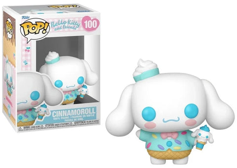Funko Pop! Sanrio: Hello Kitty and Friends - Cinnamoroll Ice Cream #100 Vinyl Figure (83693)