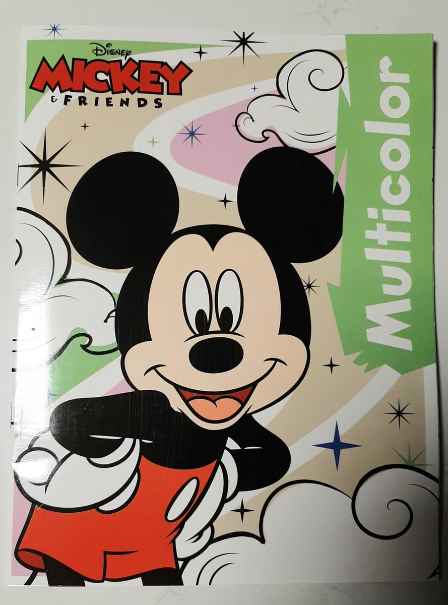 Disney Mickey Mouse Βιβλίο Ζωγραφικής Multicolor Α4 με 32 Σελίδες Χρωματισμού (400256) - Fun Planet