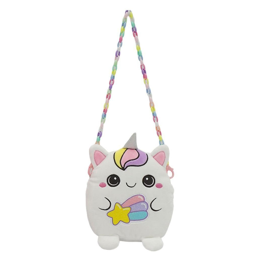 Λούτρινη Τσάντα Ώμου 20εκ. Γατούλα Squishcuties Luna Toys (623089) - Fun Planet