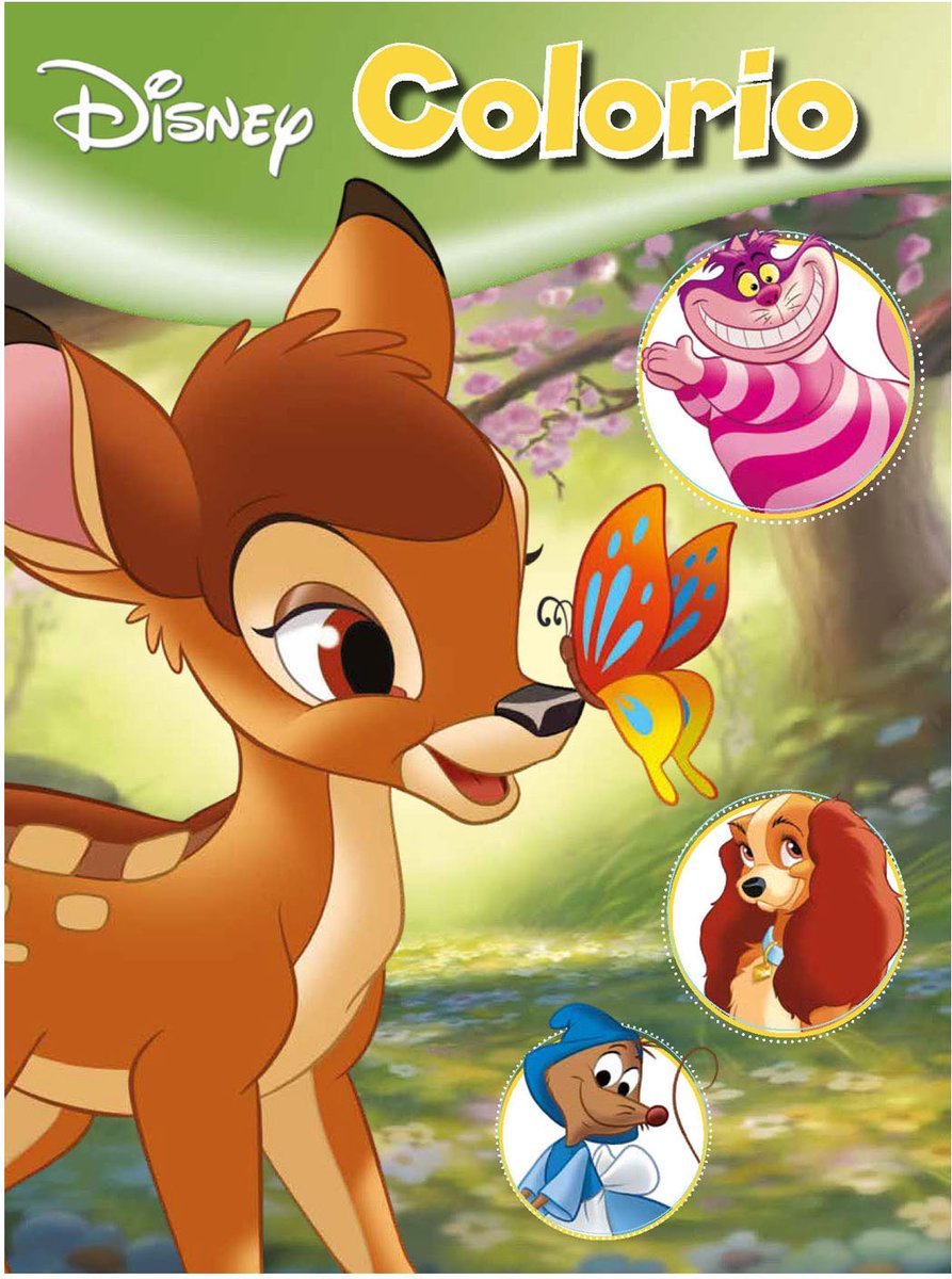 Disney Bambi Βιβλίο Ζωγραφικής Colorio Α4 με 32 Σελίδες Χρωματισμού (598413) - Fun Planet
