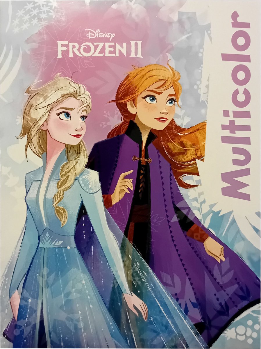 Disney Frozen II Βιβλίο Ζωγραφικής Multicolor Α4 με 32 Σελίδες Χρωματισμού (400261) - Fun Planet