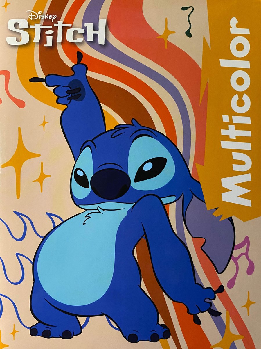 Disney Stitch Βιβλίο Ζωγραφικής Multicolor Α4 με 32 Σελίδες Χρωματισμού (400253) - Fun Planet