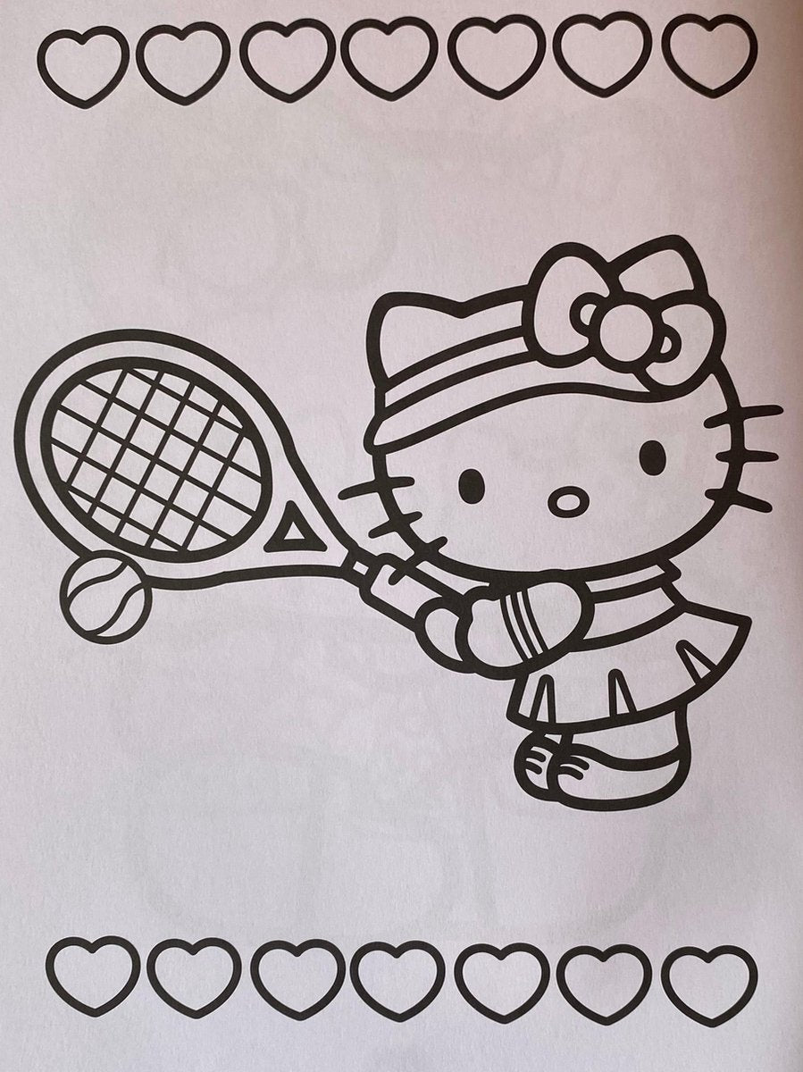 Hello Kitty Βιβλίο Ζωγραφικής Colorio Α4 με 32 Σελίδες Χρωματισμού (532401C) - Fun Planet