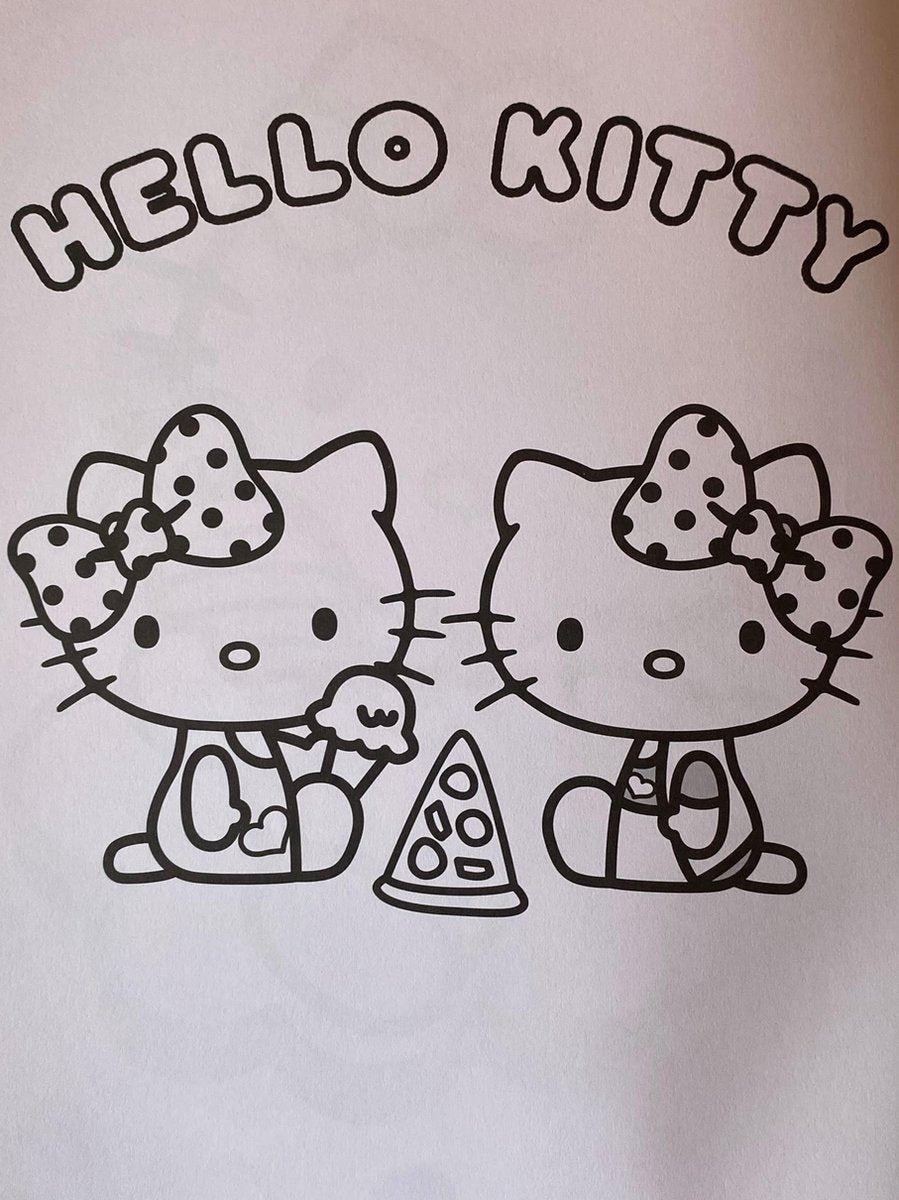 Hello Kitty Βιβλίο Ζωγραφικής Colorio Α4 με 32 Σελίδες Χρωματισμού (532401D) - Fun Planet