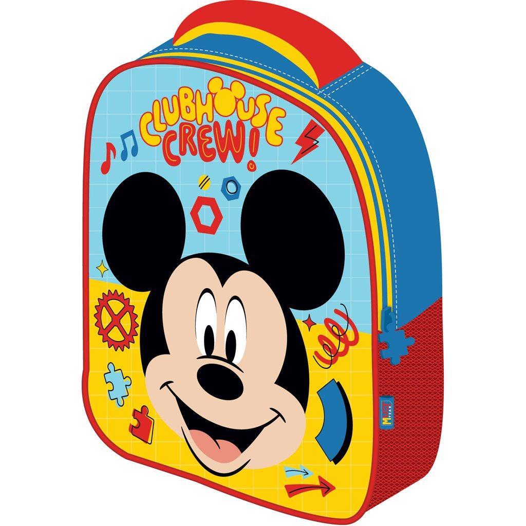 Τσάντα Πλάτης Νηπίου EVA 26x10x32εκ 1 Θήκη 3D Disney Mickey Mouse Must Team (565079) - Fun Planet