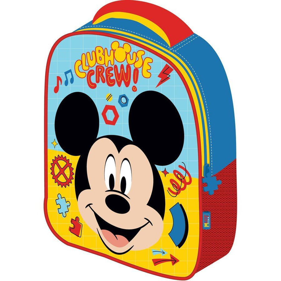Τσάντα Πλάτης Νηπίου EVA 26x10x32εκ 1 Θήκη 3D Disney Mickey Mouse Must Team (565079) - Fun Planet