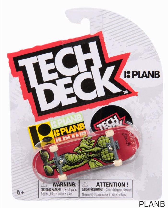 Tech Deck Μινιατούρα Τροχοσανίδα Plan B (20147755) - Fun Planet