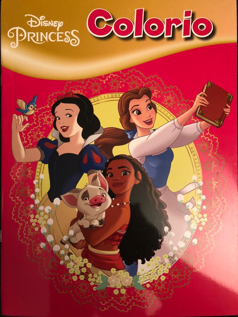 Disney Princess Βιβλίο Ζωγραφικής Colorio Α4 με 32 Σελίδες Χρωματισμού (598408) - Fun Planet