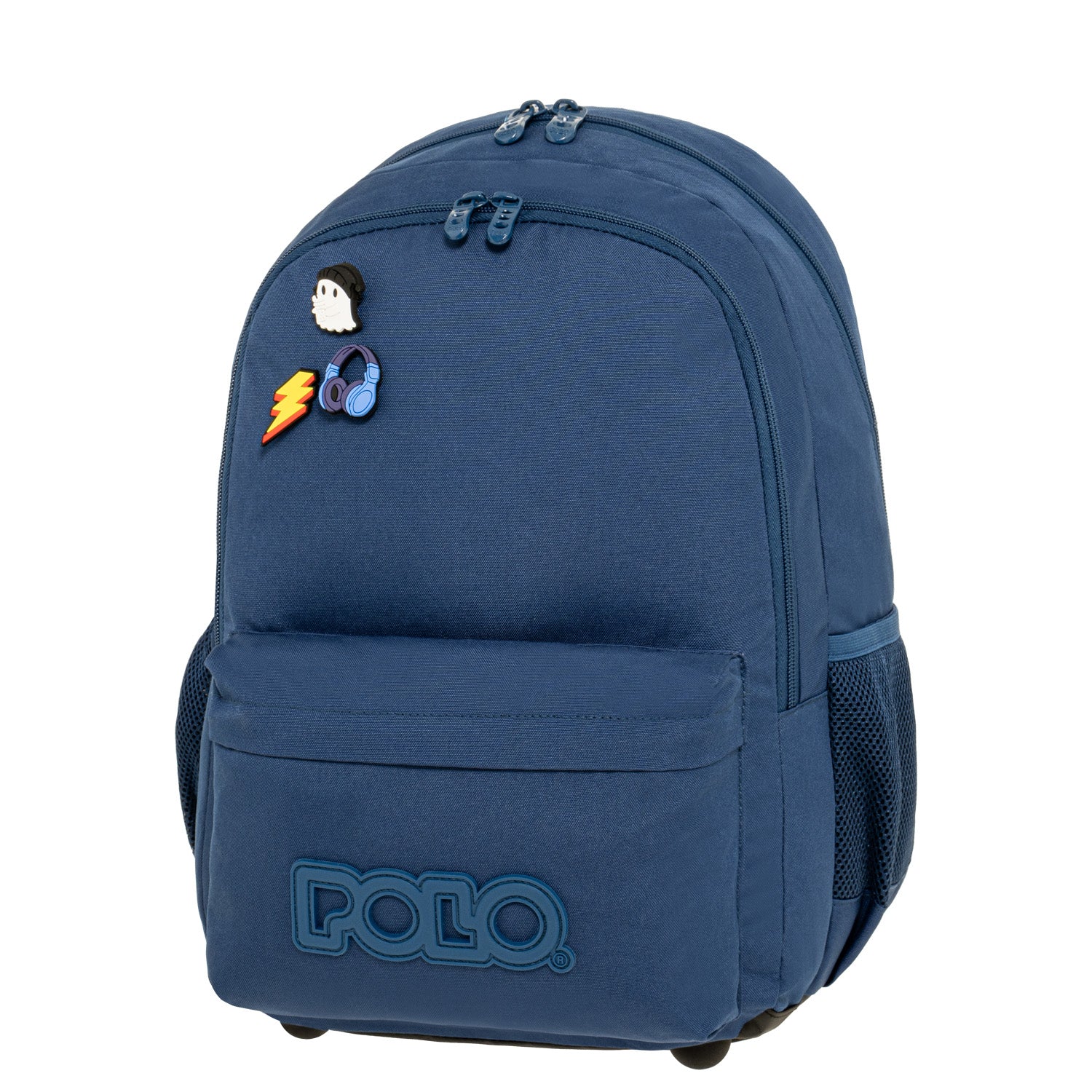 Primary School Backpack 32x18x43cm 3 Compartments Wednesday Hand Must (503662)