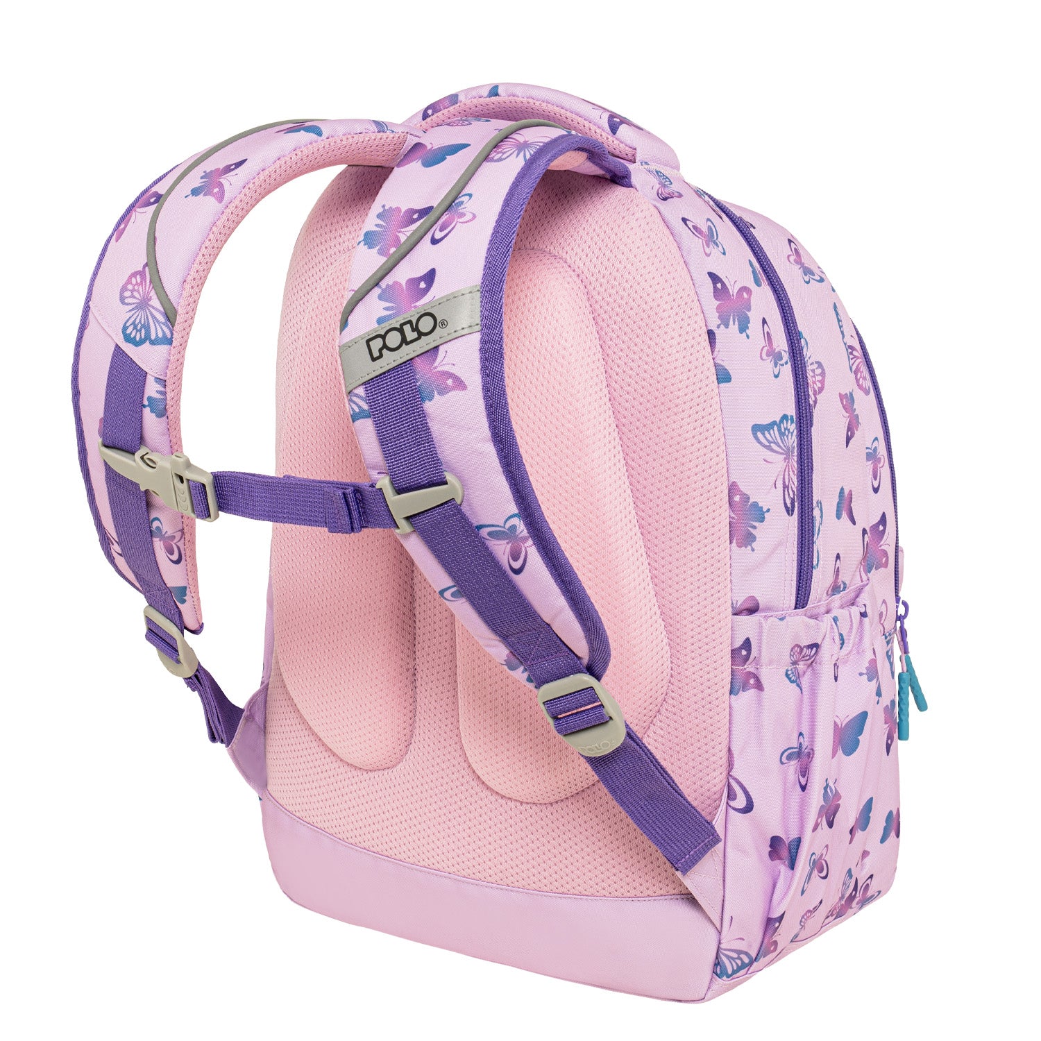 Primary School Backpack 32x18x43cm 3 Compartments Wednesday Hand Must (503662)