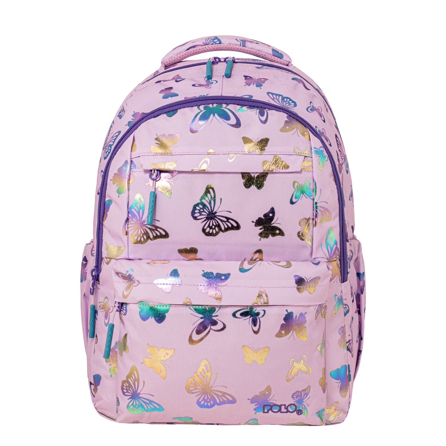 Primary School Backpack 32x18x43cm 3 Compartments Wednesday Hand Must (503662)