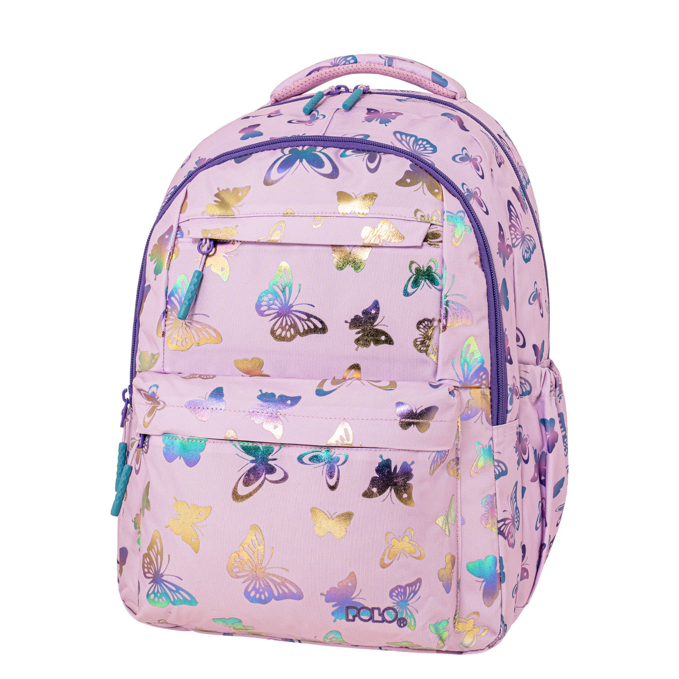 Primary School Backpack 32x18x43cm 3 Compartments Wednesday Hand Must (503662)