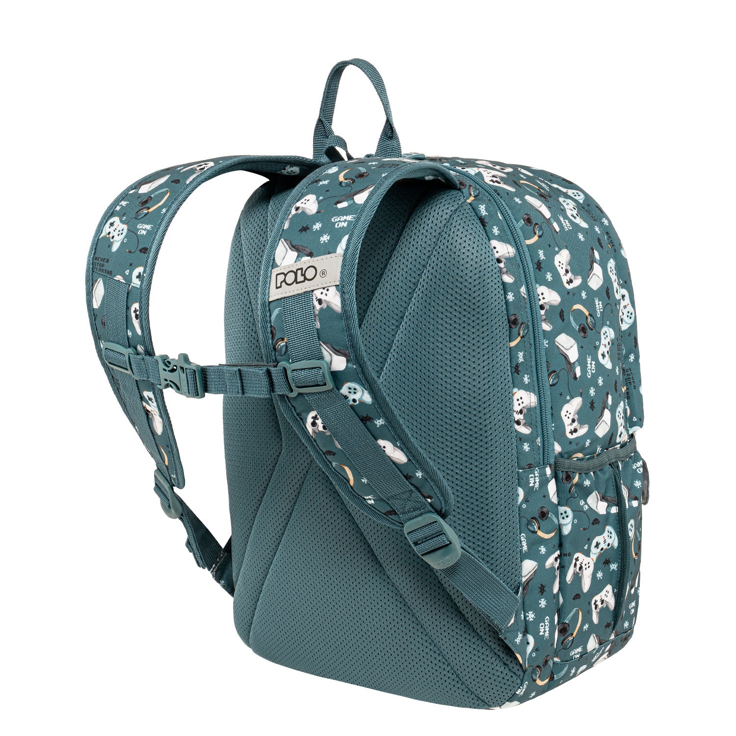 Primary School Backpack 32x18x43cm 3 Compartments Wednesday Hand Must (503662)