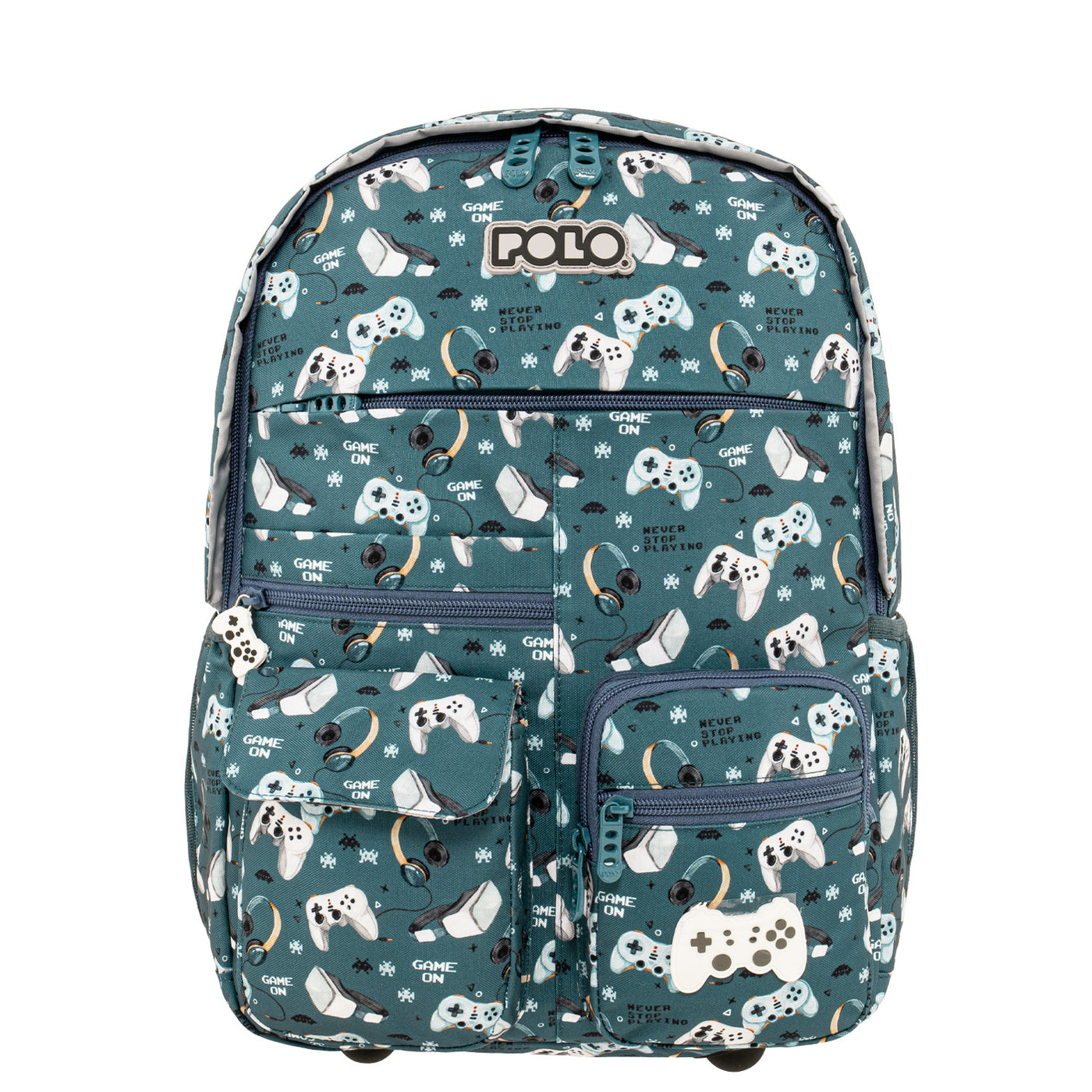 Primary School Backpack 32x18x43cm 3 Compartments Wednesday Hand Must (503662)