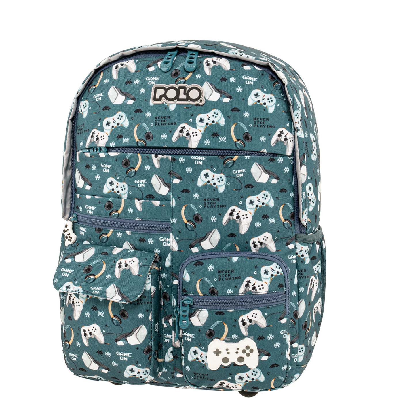 Primary School Backpack 32x18x43cm 3 Compartments Wednesday Hand Must (503662)