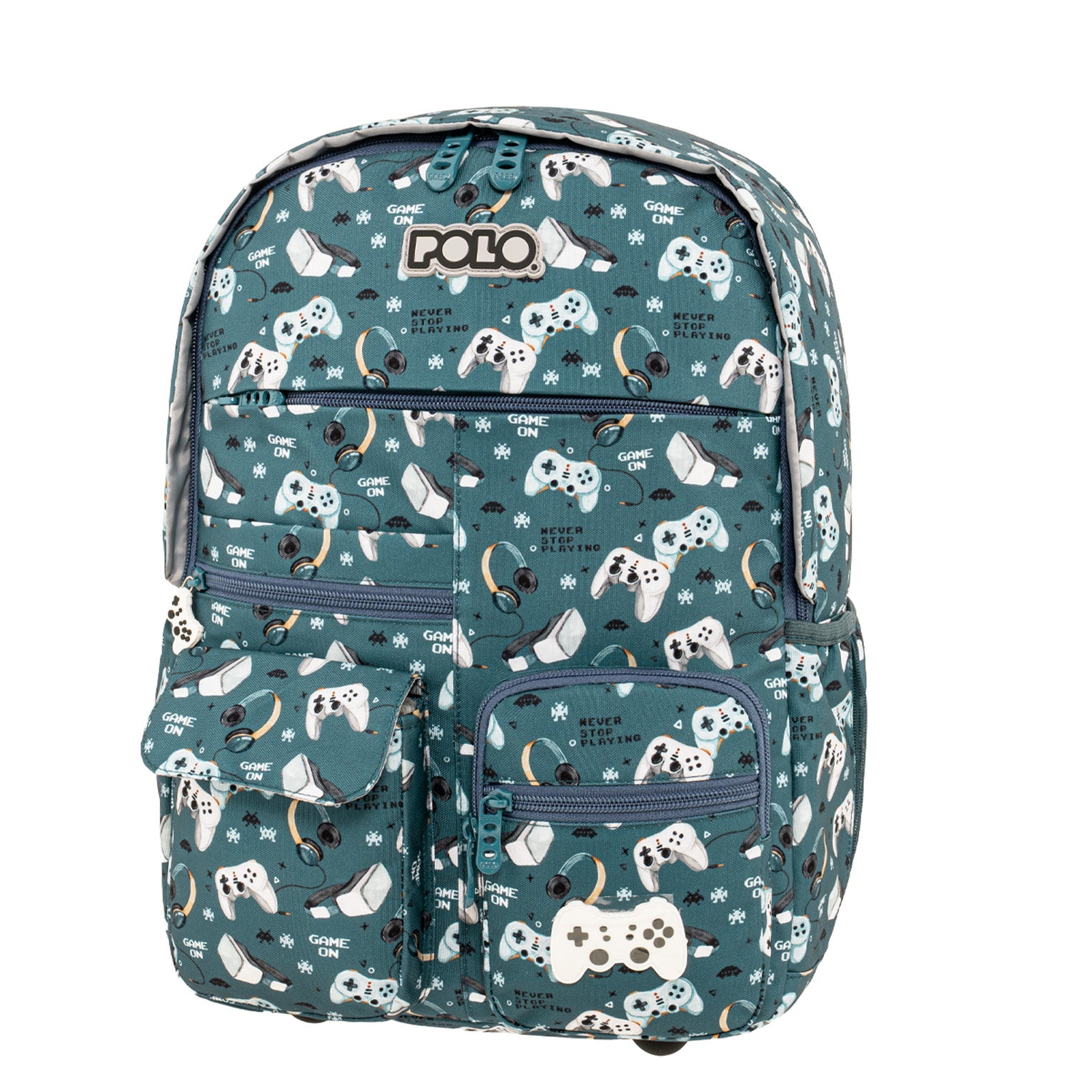 Primary School Backpack 32x18x43cm 3 Compartments Wednesday Hand Must (503662)