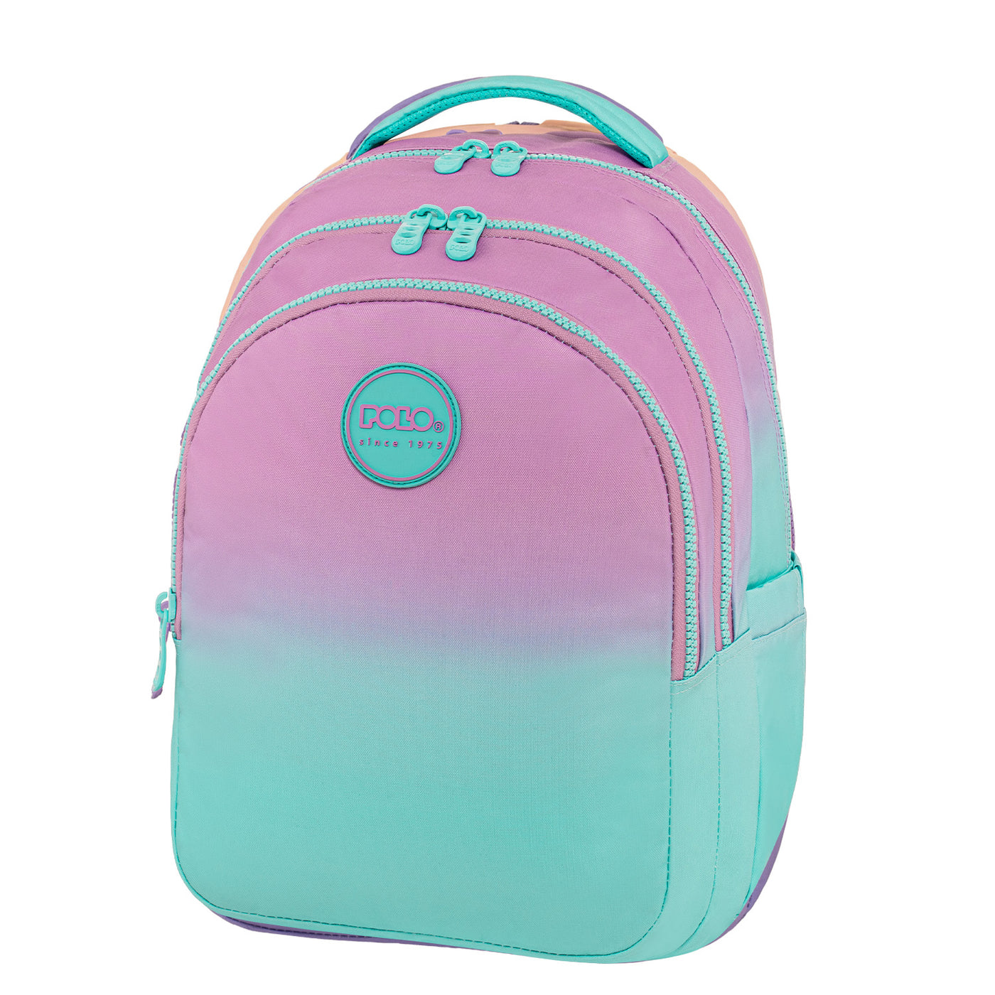Polo Σακίδιο Focus Aqua Pink Gradient (901078-8115)