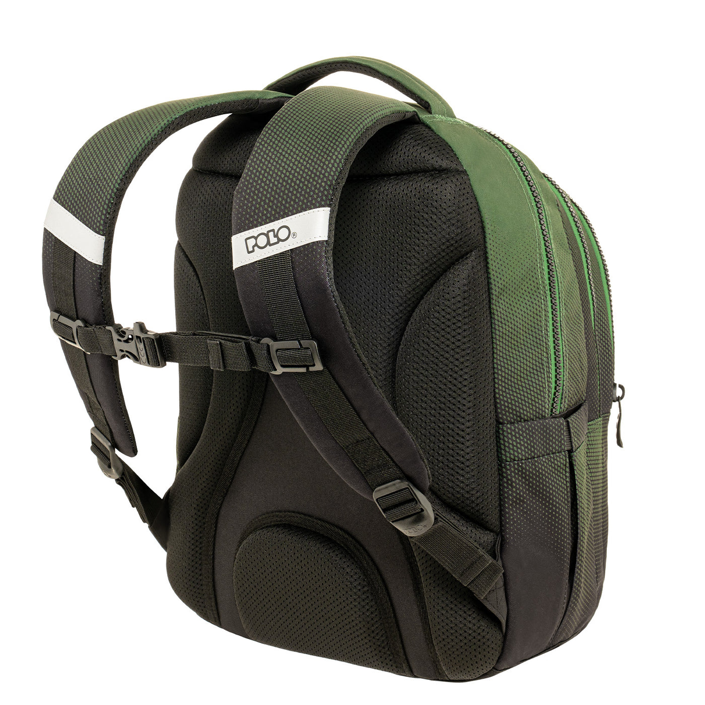 Polo Σακίδιο Focus Black Green Gradient (901078-8418)