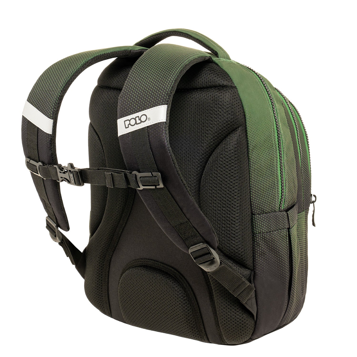 Polo Σακίδιο Focus Black Green Gradient (901078-8418)