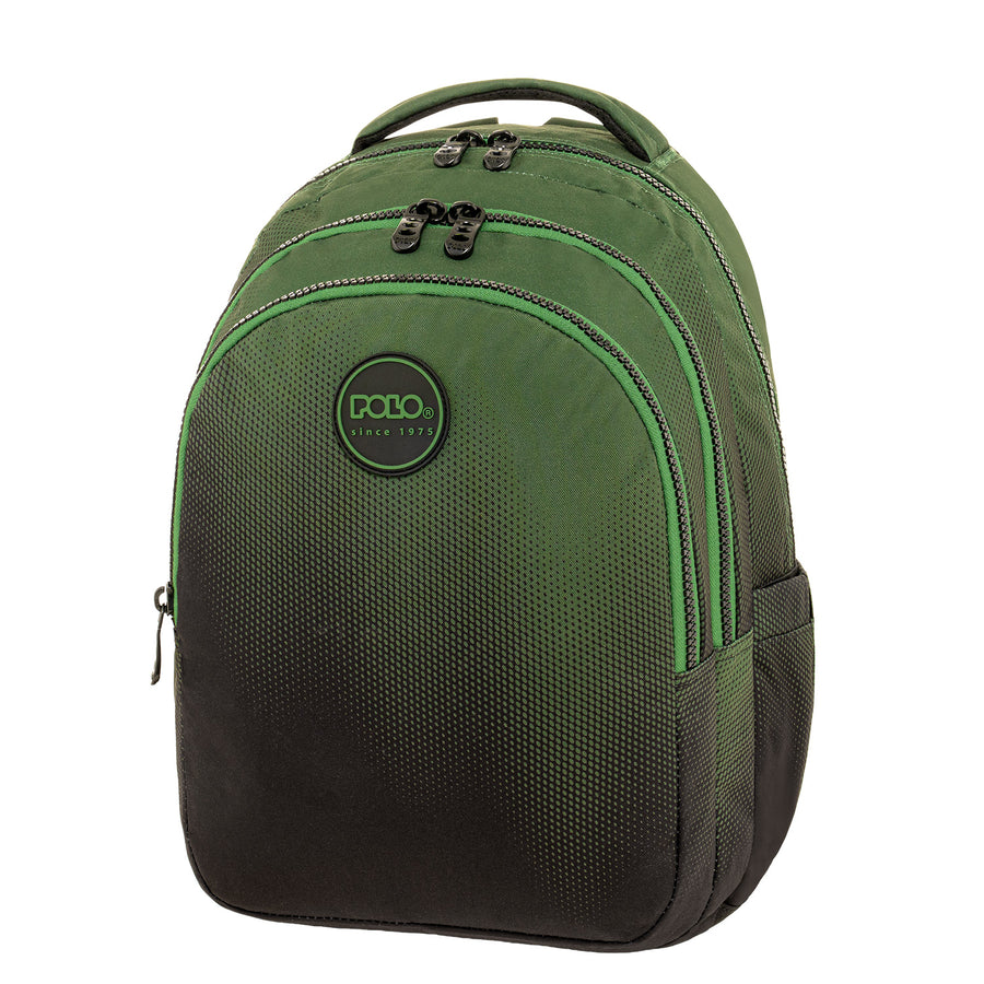 Polo Σακίδιο Focus Black Green Gradient (901078-8418)