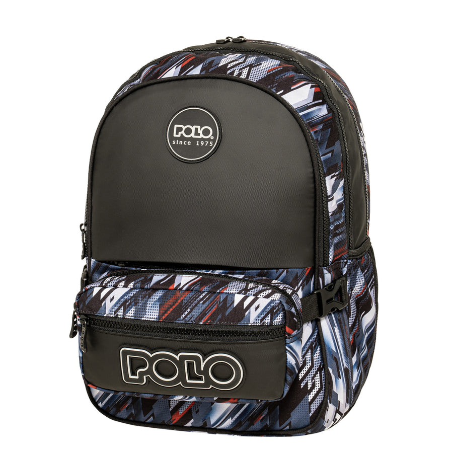 Polo Σακίδιο Zippy Blue Lines (901080-8444) - Fun Planet