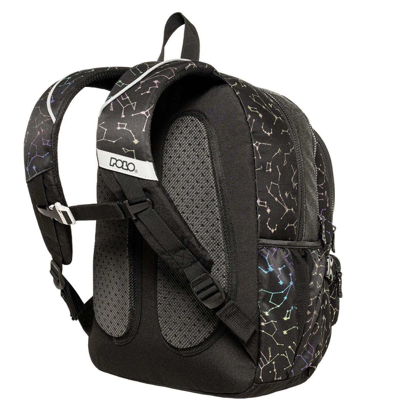 Primary School Backpack 32x18x43cm 3 Compartments Wednesday Hand Must (503662)