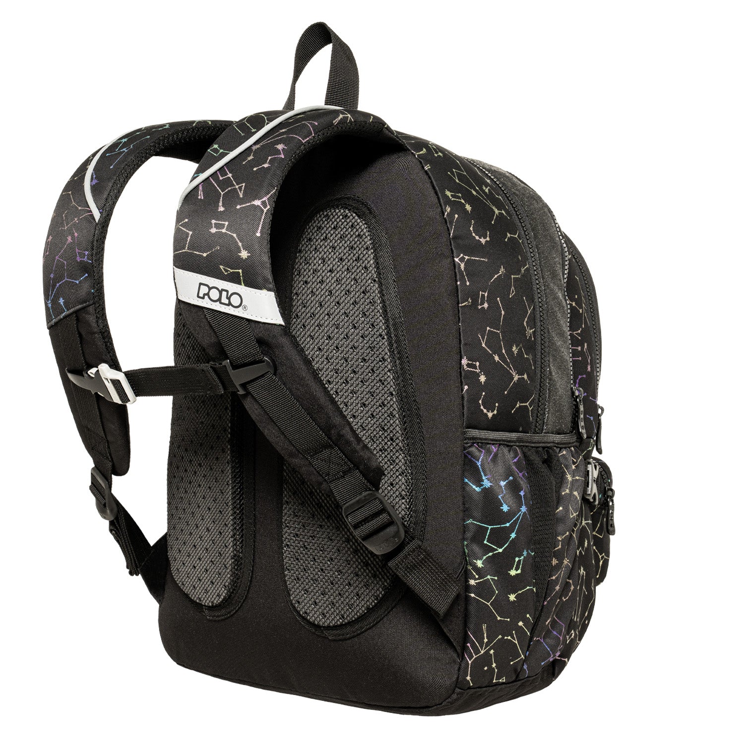 Primary School Backpack 32x18x43cm 3 Compartments Wednesday Hand Must (503662)