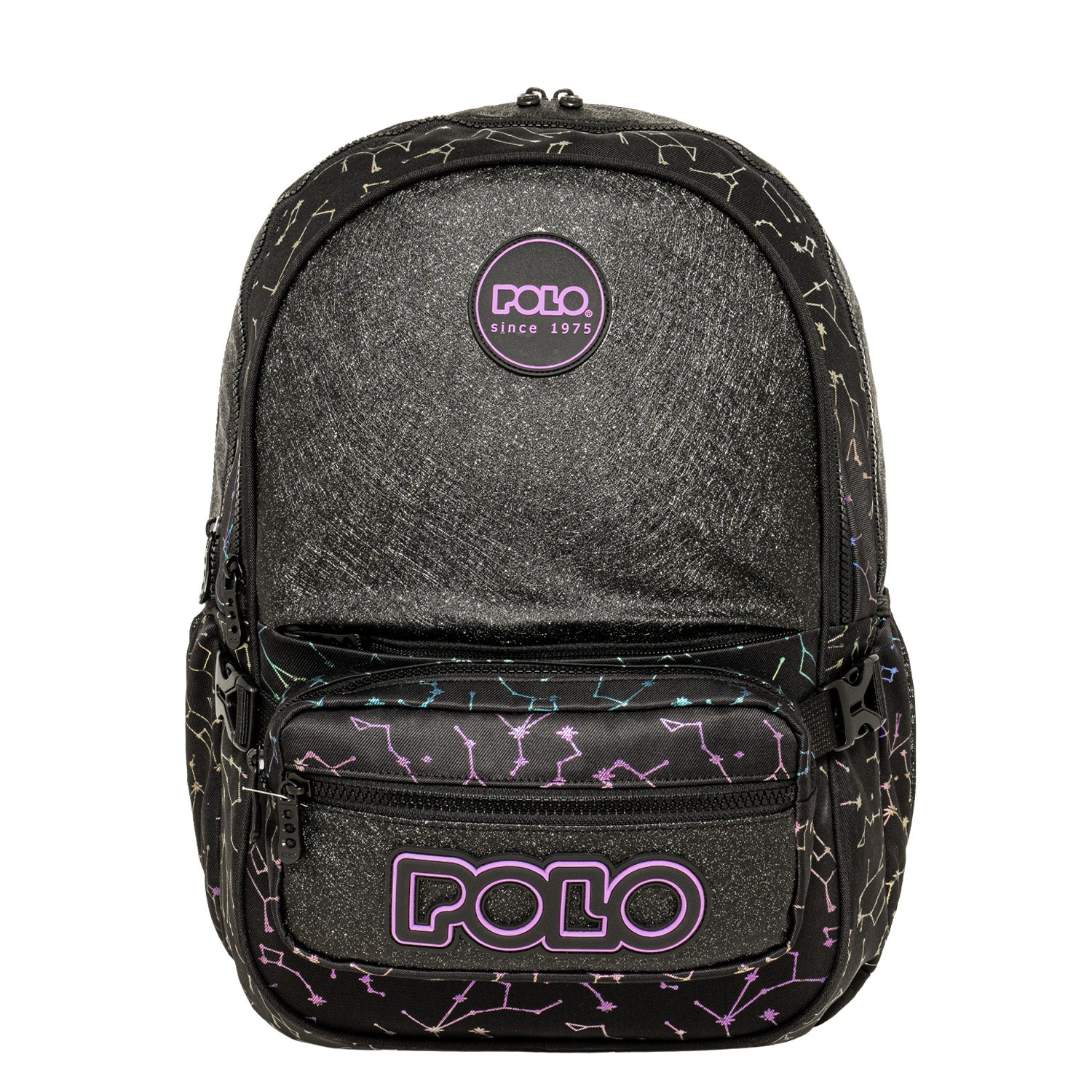 Primary School Backpack 32x18x43cm 3 Compartments Wednesday Hand Must (503662)