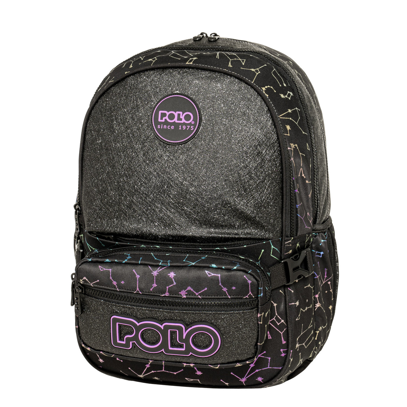 Primary School Backpack 32x18x43cm 3 Compartments Wednesday Hand Must (503662)