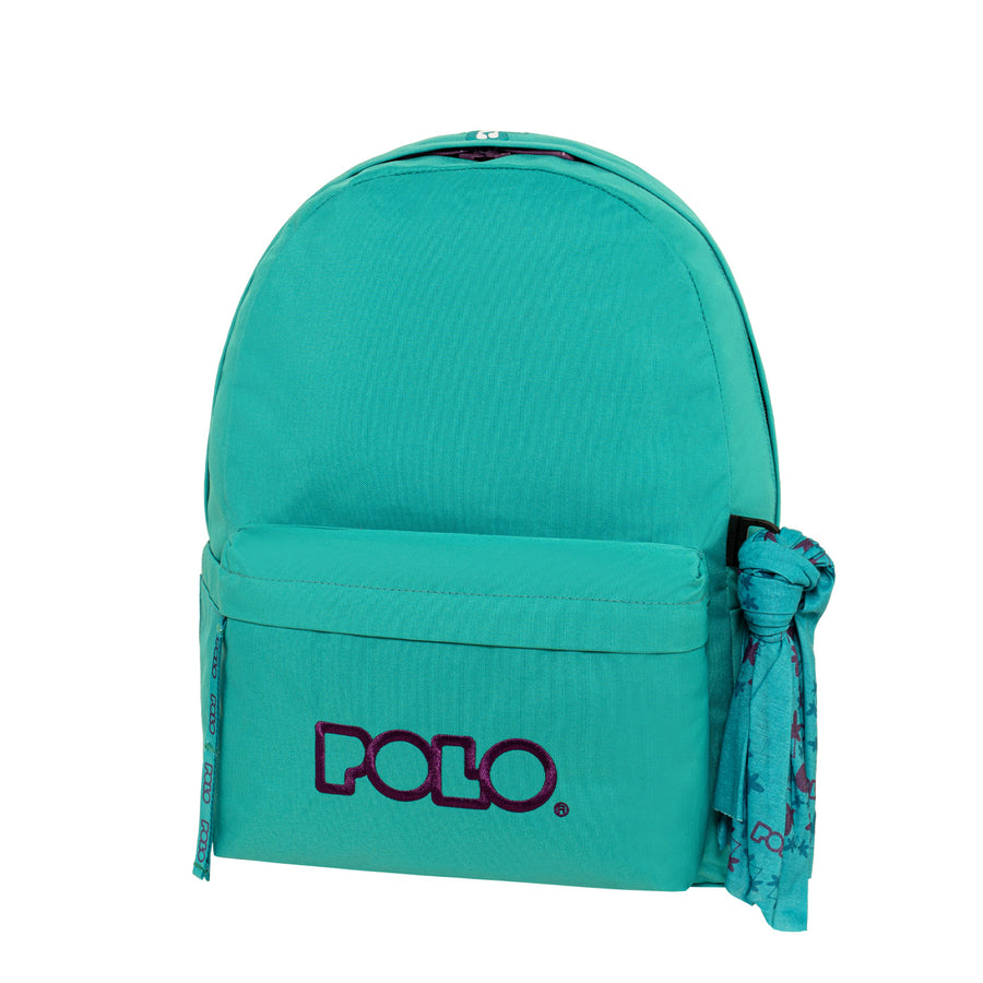 Polo Σακίδιο Original Scarf Πετρόλ Μωβ (901135-5847)