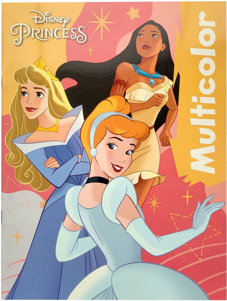 Disney Princess Βιβλίο Ζωγραφικής Multicolor Α4 με 32 Σελίδες Χρωματισμού (400147) - Fun Planet