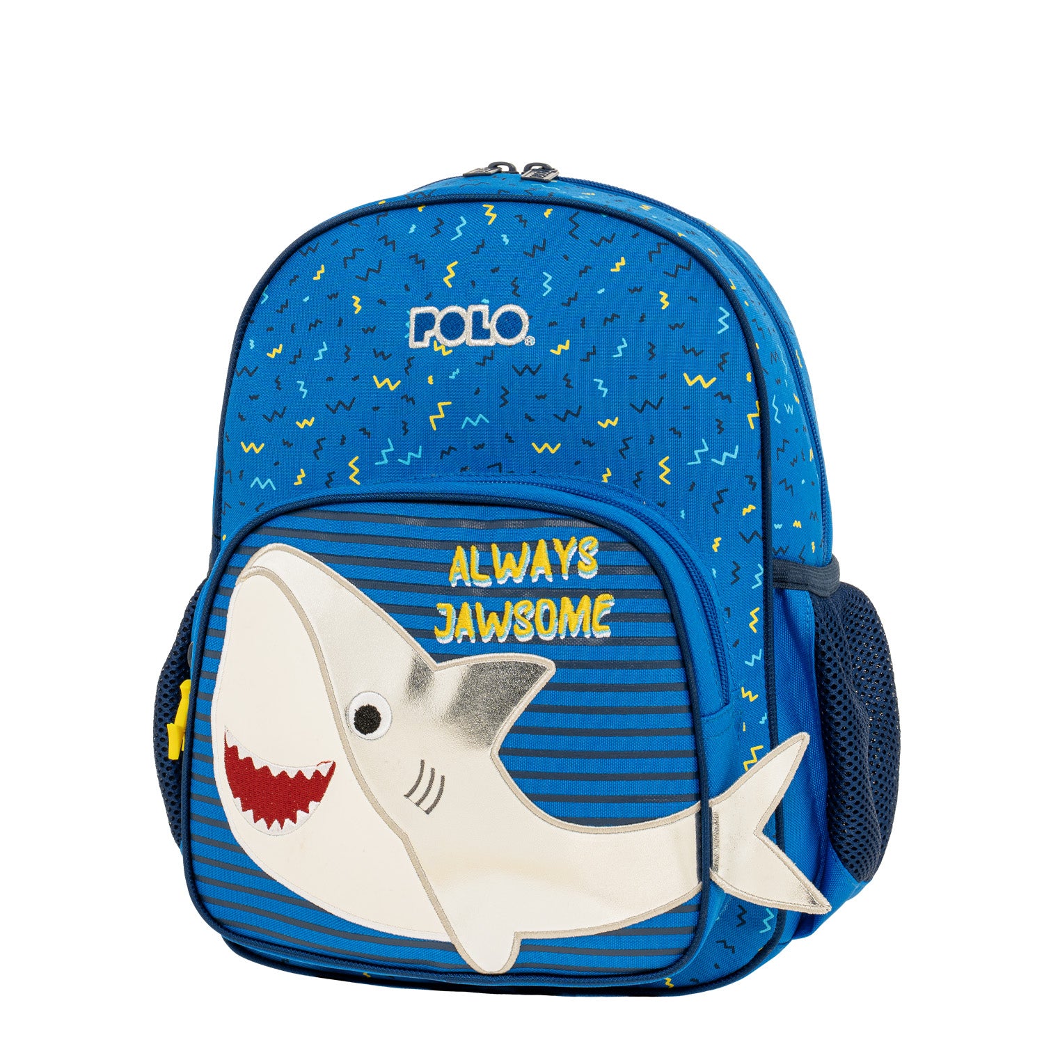 Primary School Backpack 32x18x43cm 3 Compartments Wednesday Hand Must (503662)